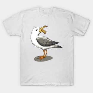 Seagull with a French Fry T-Shirt